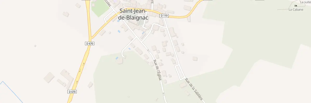 Plan du 11B Le Bourg à Saint-Jean-de-Blaignac