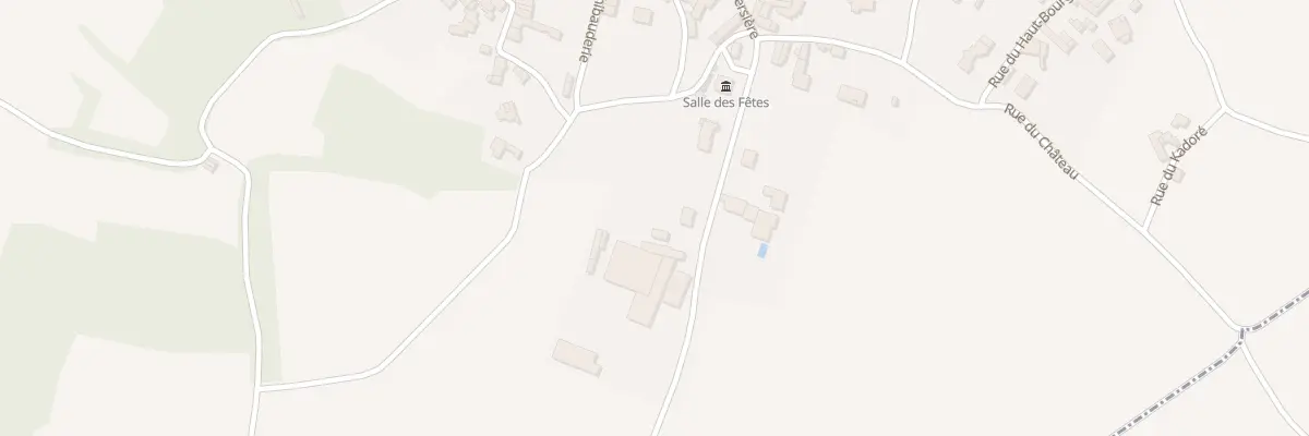 Plan du 34 Rue Traversière au Chillou