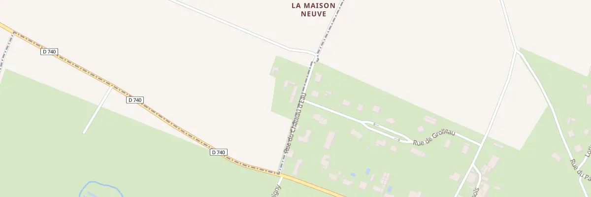 Plan du 1 Rue du Chateau d’Eau à Luché-sur-Brioux