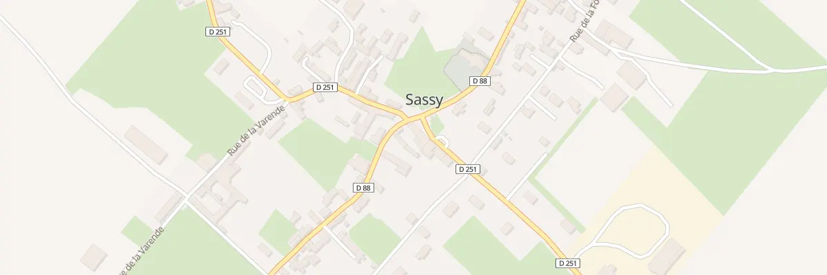 Plan du 1 Rue de la Tourelle à Sassy