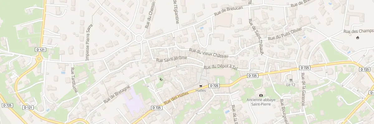 Plan du 41 Rue de Bretagne à Airvault