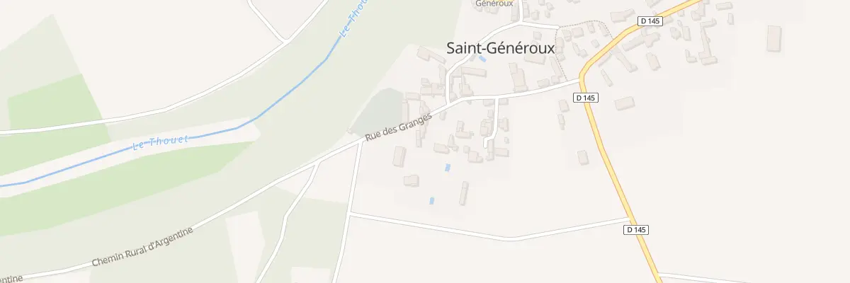 Plan du 5230 Rue des Granges à Saint-Généroux