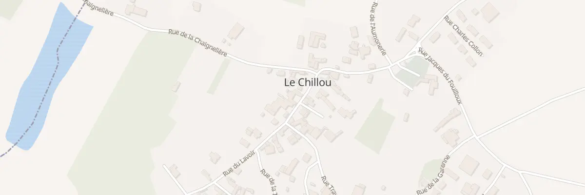 Plan du 12 Rue Traversière au Chillou