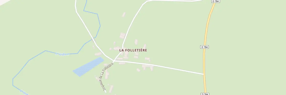 Plan du 56A La Folletiere à Joué-du-Plain