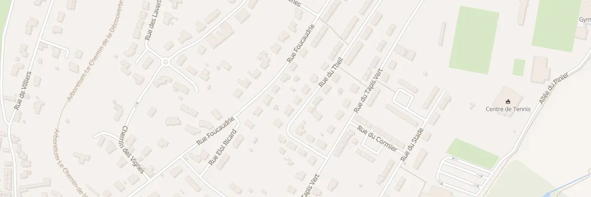 Plan du 11 Rue du Theil à Melle
