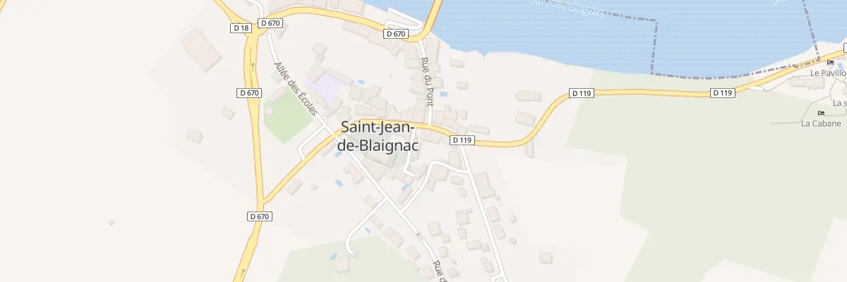 Plan du 163 Le Bourg à Saint-Jean-de-Blaignac