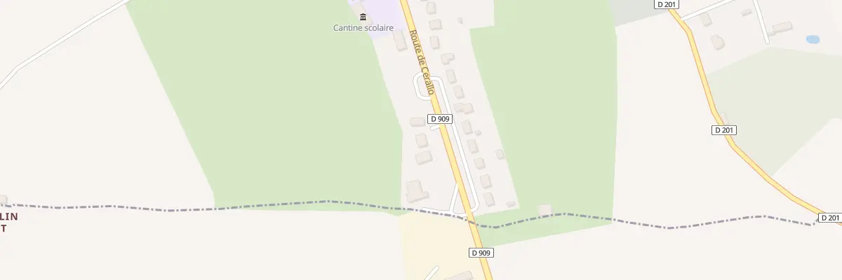 Plan du 105 Rte de Cerallo à Ciral