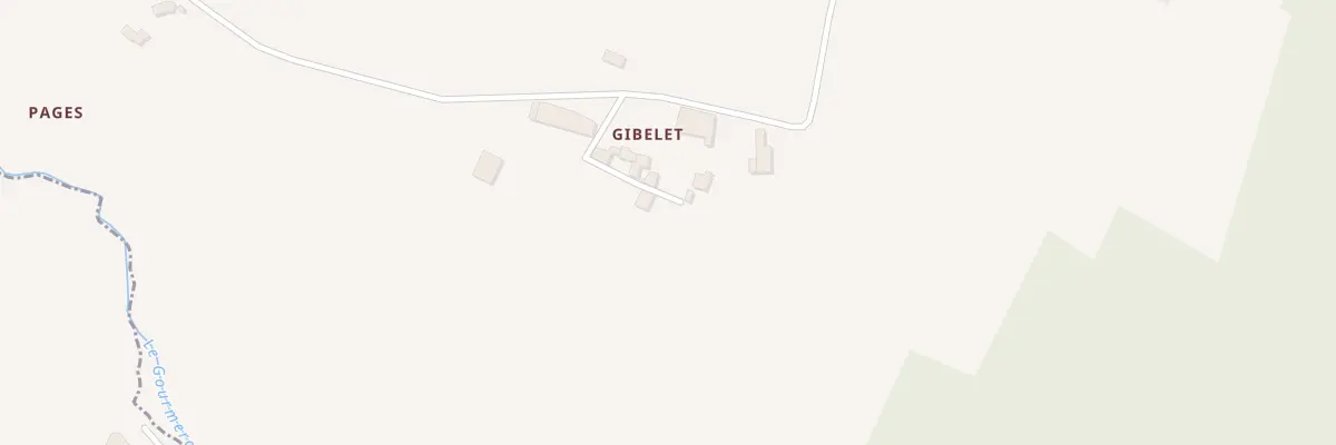 Plan du 8 Gibelet à Daubèze