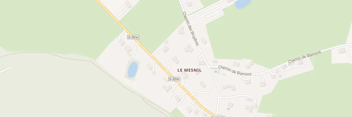 Plan du 664 Rte de Canteloup à Argences
