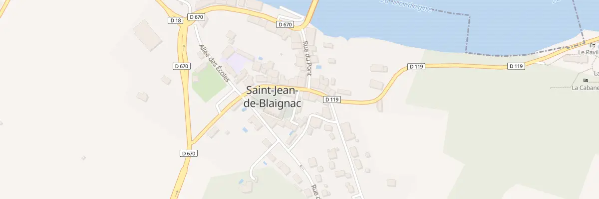 Plan du 1B Imp de la Vieille Mairie à Saint-Jean-de-Blaignac