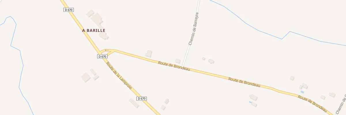 Plan du 13A Moustey-Nord à Sainte-Terre