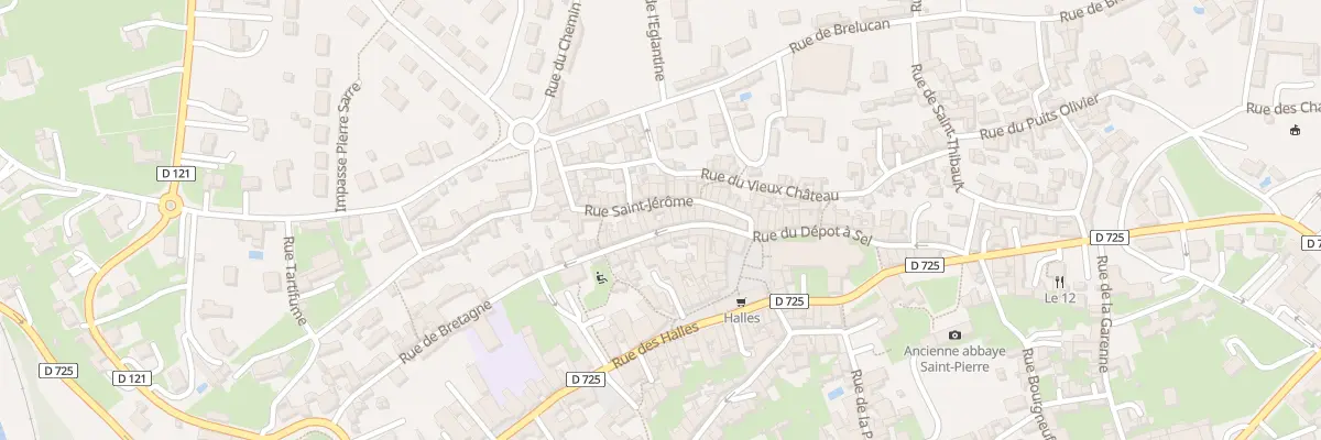 Plan du 33 Rue de Bretagne à Airvault