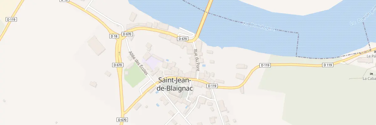 Plan du 7 Rue du Pont à Saint-Jean-de-Blaignac