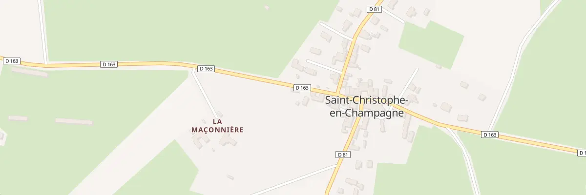 Plan du 9 Rue Marguerite Weinberg à Saint-Christophe-en-Champagne