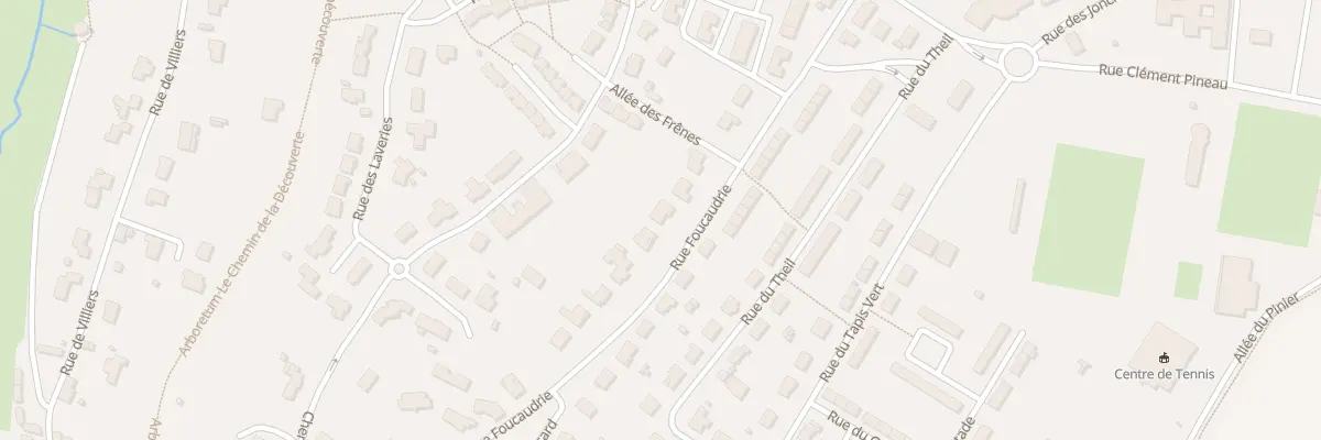 Plan du 53 Rue Foucauderie à Melle