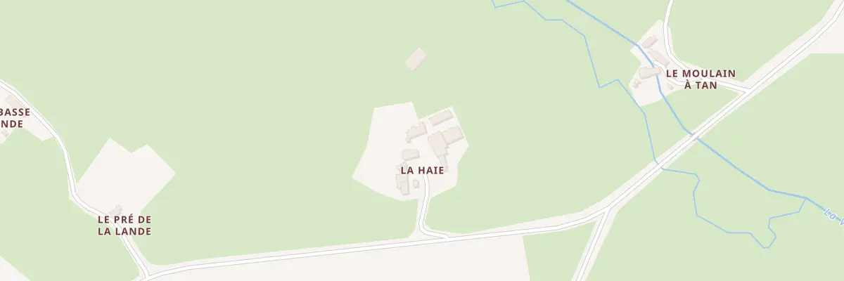 Plan du 5260 La Haie à Rouez