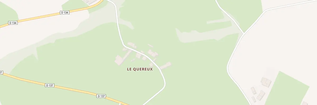 Plan du 7 Le Quereux à Gourgé