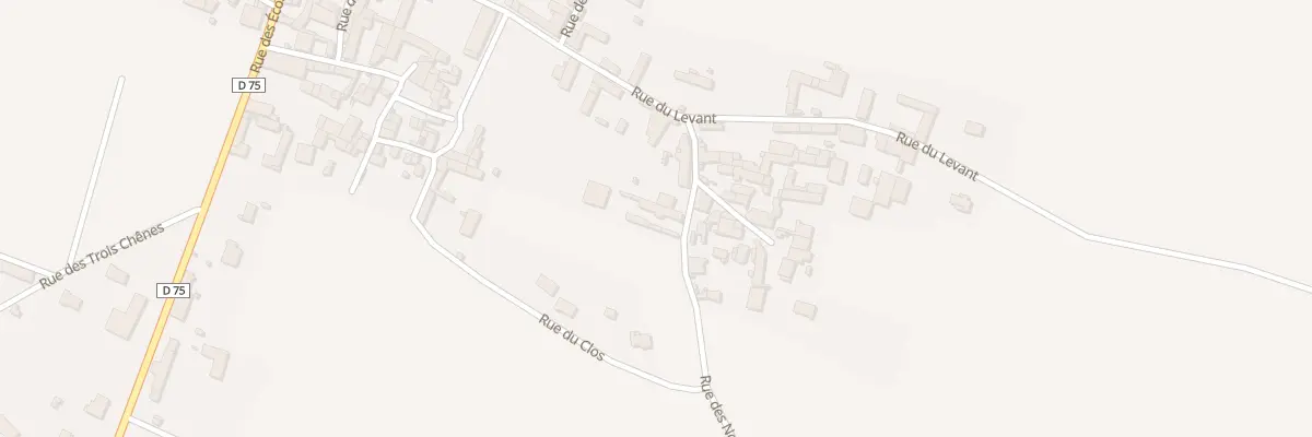 Plan du 10 Rue des Noyers à Mareuil