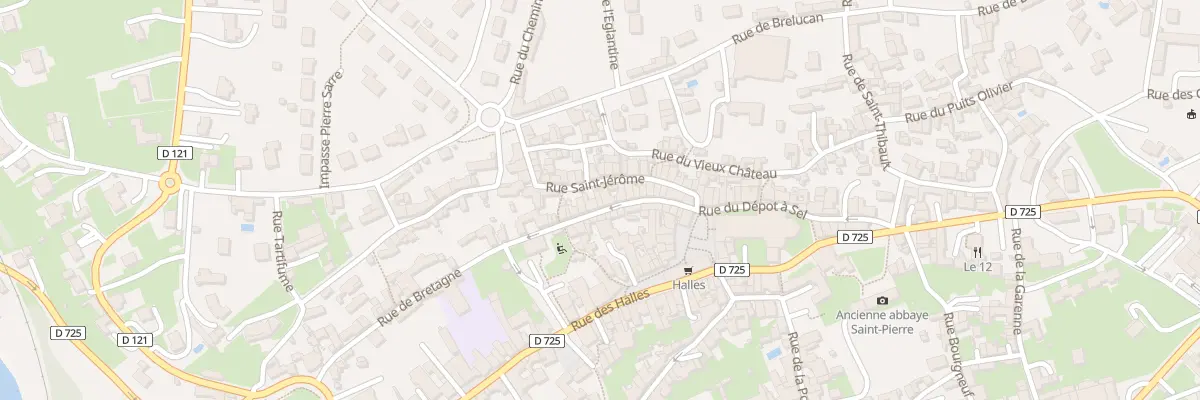 Plan du 31 Rue de Bretagne à Airvault