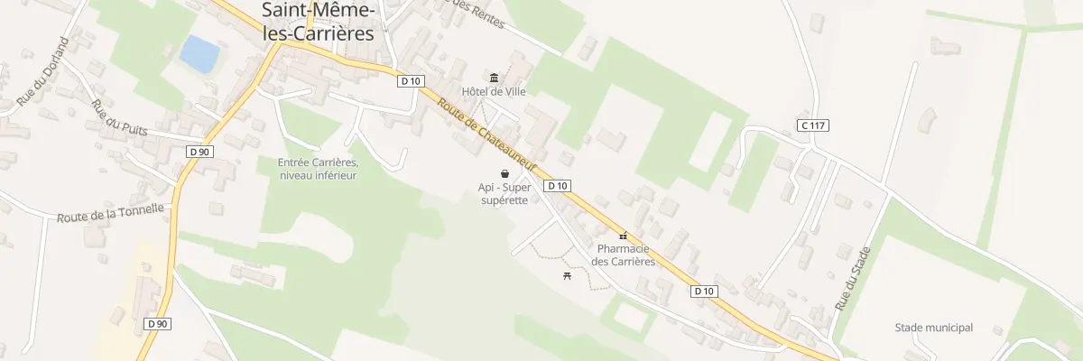 Plan du 20 Rte de Châteauneuf à Saint-Même-les-Carrières