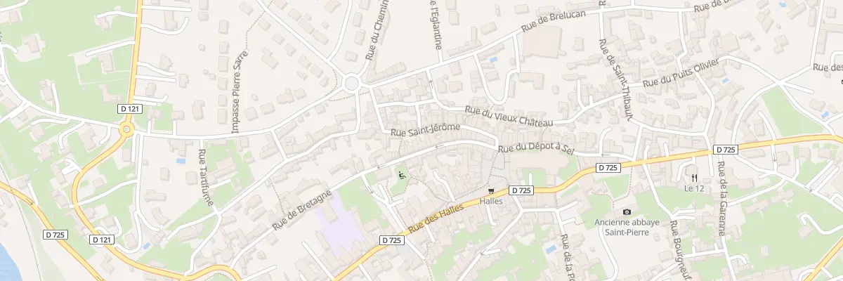 Plan du 29 Rue de Bretagne à Airvault