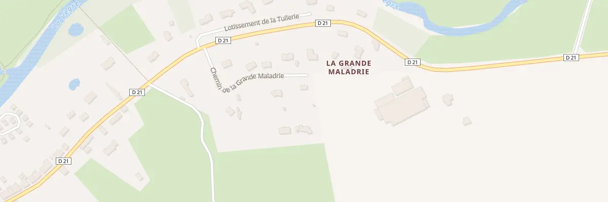 Plan du 12 La Grande Maladrie à Loué