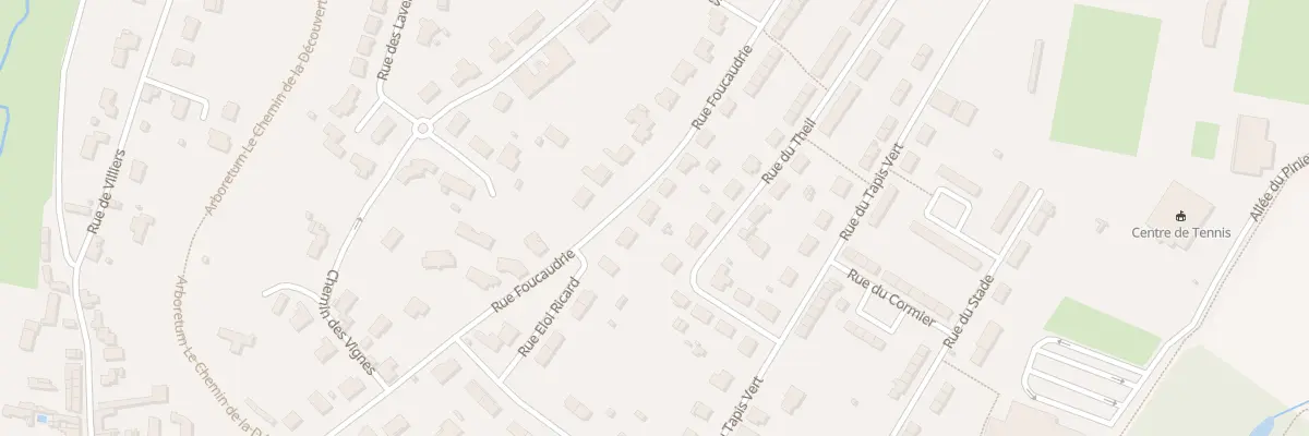 Plan du 16 Rue Foucauderie à Melle