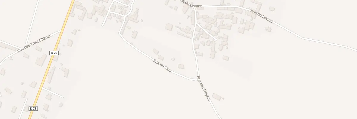 Plan du 17 Rue du Clos à Mareuil
