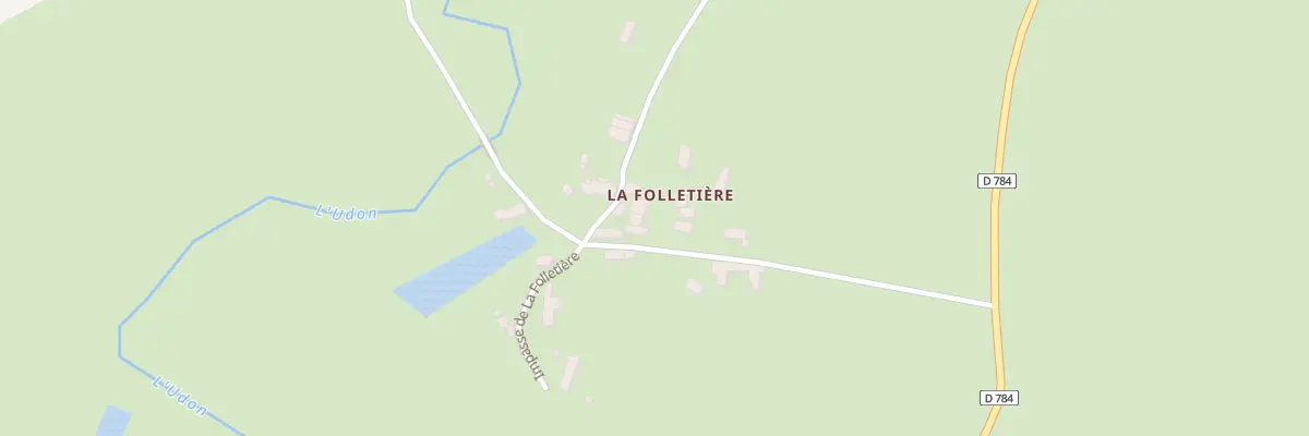 Plan du 6 La Folletiere à Joué-du-Plain