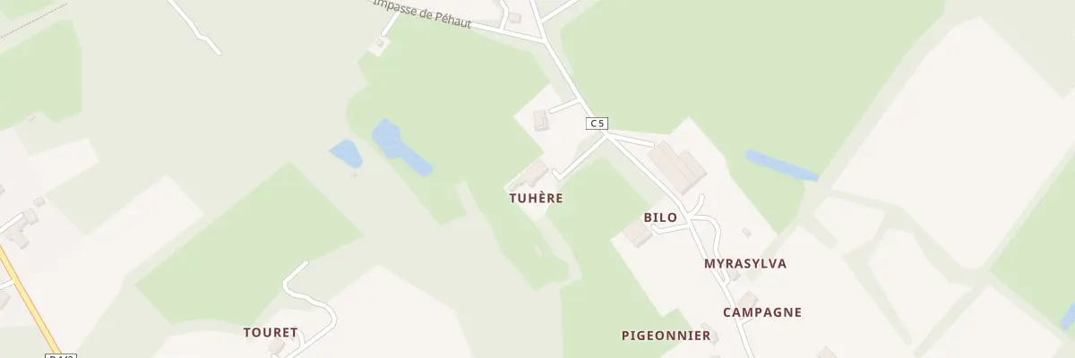 Plan du 784 Rte de la Fontaine à Monlezun-d’Armagnac