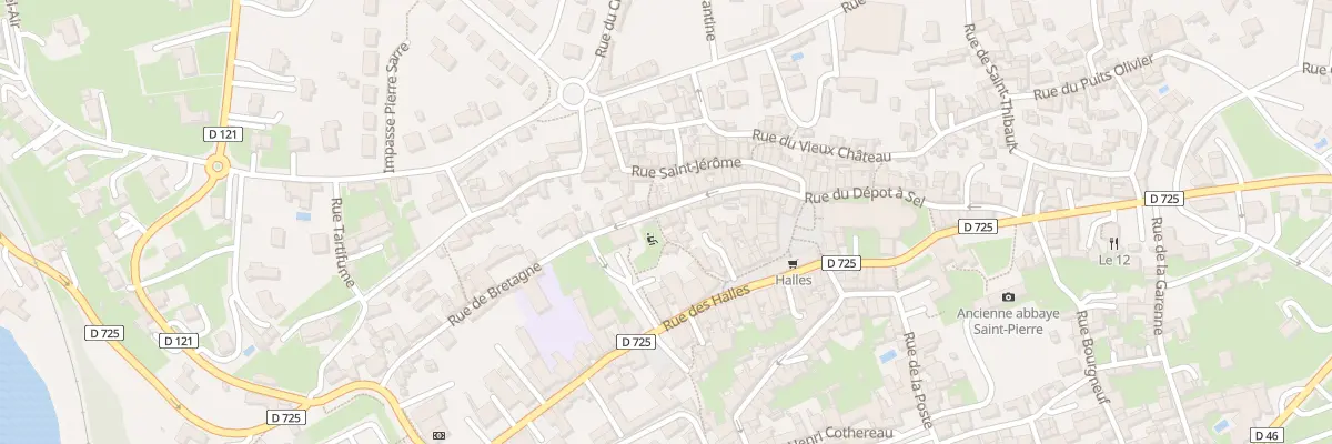 Plan du 8 Rue de Bretagne à Airvault