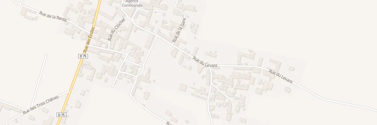 Plan du 14 Rue du Levant à Mareuil