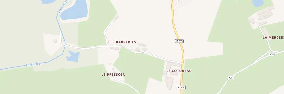 Plan du 5165 Les Barreries à Mont-Saint-Jean