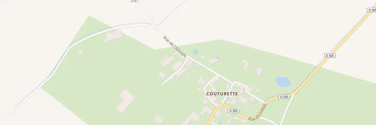 Plan du 2 Che de l’Abbaye Couturette à Fontenille-Saint-Martin-d’Entraigues