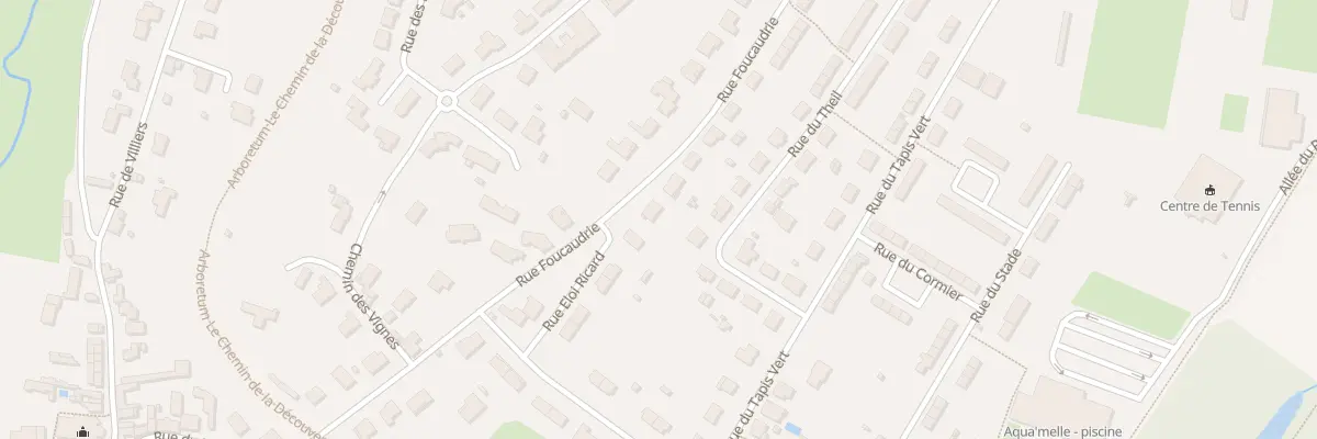 Plan du 14B Rue Foucauderie à Melle