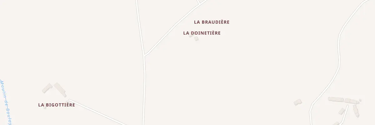 Plan du 2 La Petite Doineliere à Boulay-les-Ifs