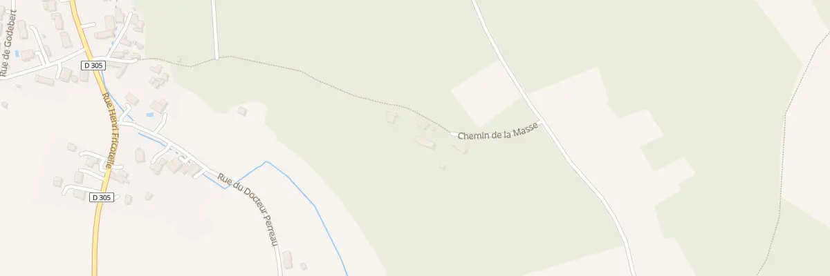 Plan du 3 Les Hauts Chenes à Rou-Marson