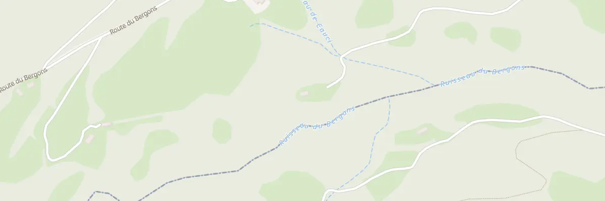 Plan du 1070 Rte du Bergons à Salles