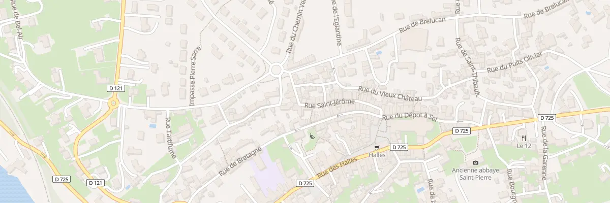 Plan du 9 Rue Saint Jérôme à Airvault