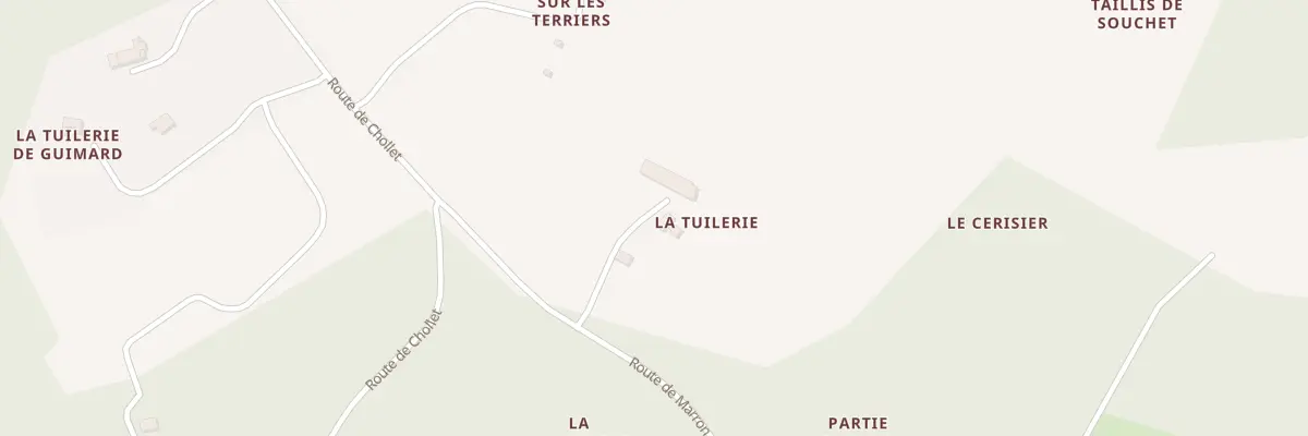 Plan du 1 Rte de Marron à La Clotte