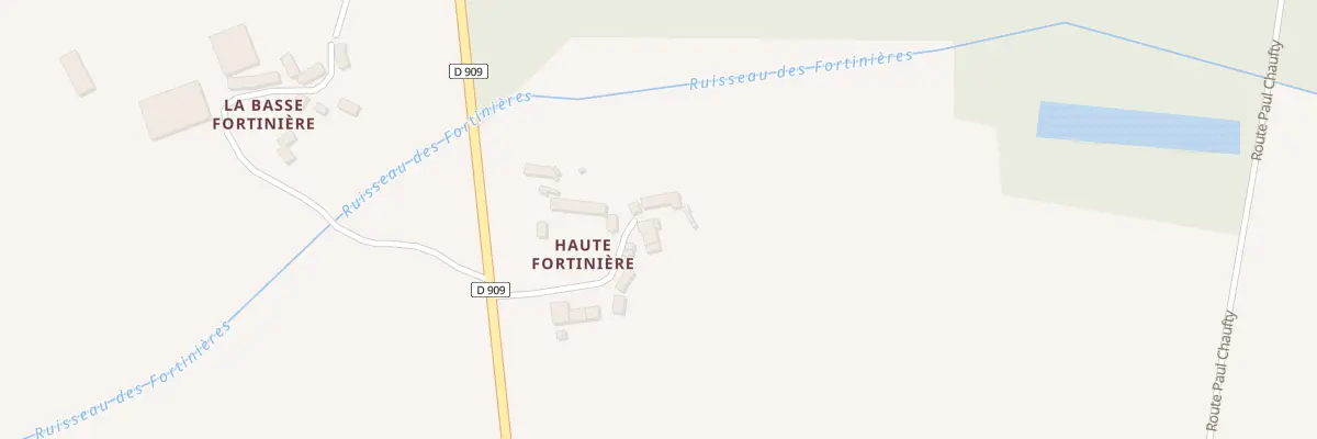 Plan du 155 Haute Fortiniere à Ciral
