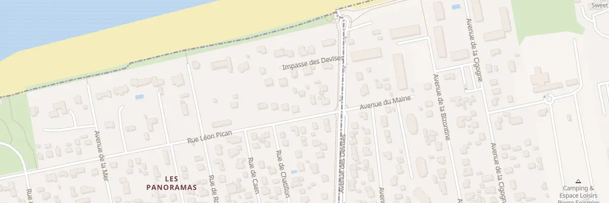 Plan du 4 Rue Léon Pican à Varaville