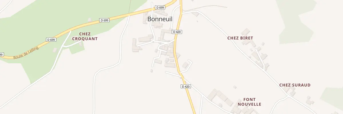 Plan du 6 Rue du Lavoir à Bonneuil