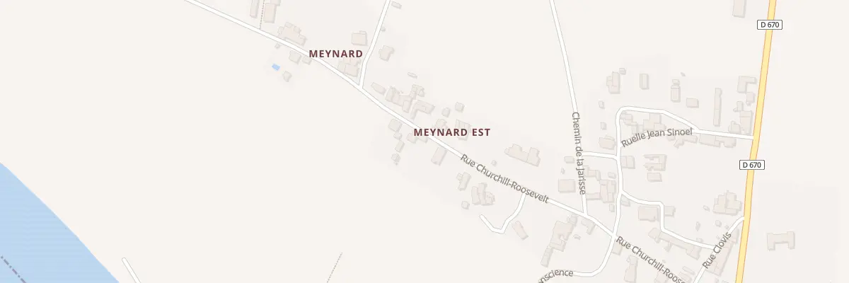 Plan du 433 Meynard Est à Sainte-Terre