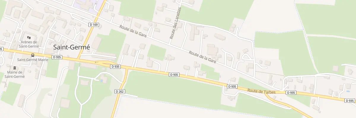Plan du 5167 Les Lannettes à Saint-Germé