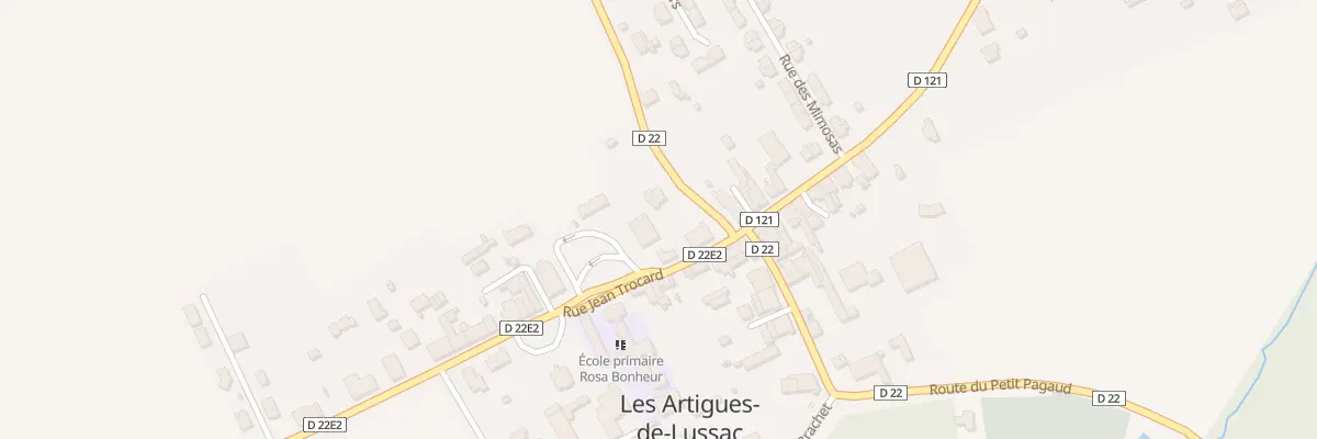 Plan du 122 Le Bourg à Montagne