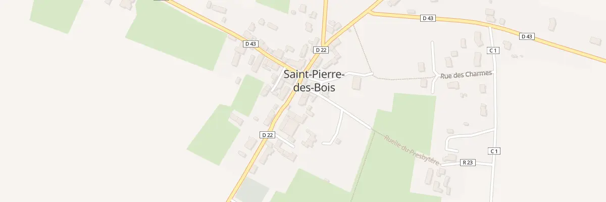 Plan du 18 Rue Principale à Saint-Pierre-des-Bois
