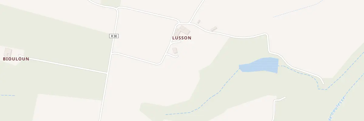 Plan du 5189 A Lusson à Mauléon-d’Armagnac