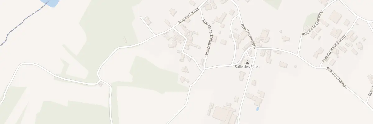 Plan du 6 Rue des Chails au Chillou