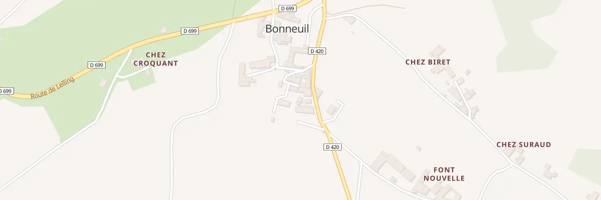 Plan du 8 Rue du Lavoir à Bonneuil